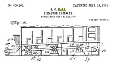 Hale’s Tours patent diagram