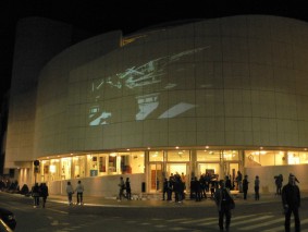 Teatro Verdi at night